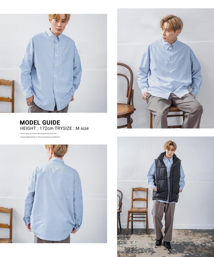 [IMPROVES] [NULL] Striped Long Sleeve Shirt