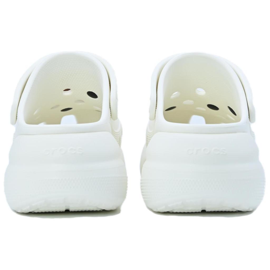 Crocs Crush Clog Cartoon Bear STAR Casual Fashion Clogs Unisex White