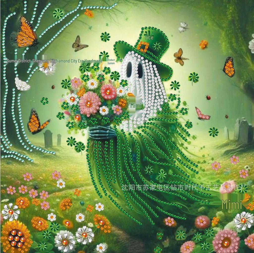 DIY Spezialförmiges Diamantmalerei-Set für Schlafzimmer-, Arbeitszimmer- oder Wohnzimmerdekoration