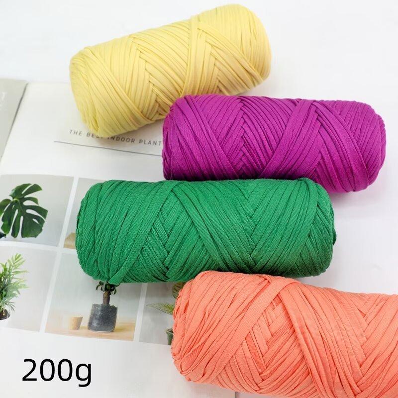 New 200g Super Thick Large Ball Cloth Line Wool Ball DIY Knitting Hand-woven Bag Yarn Floor Mat Blanket Material Crocheting