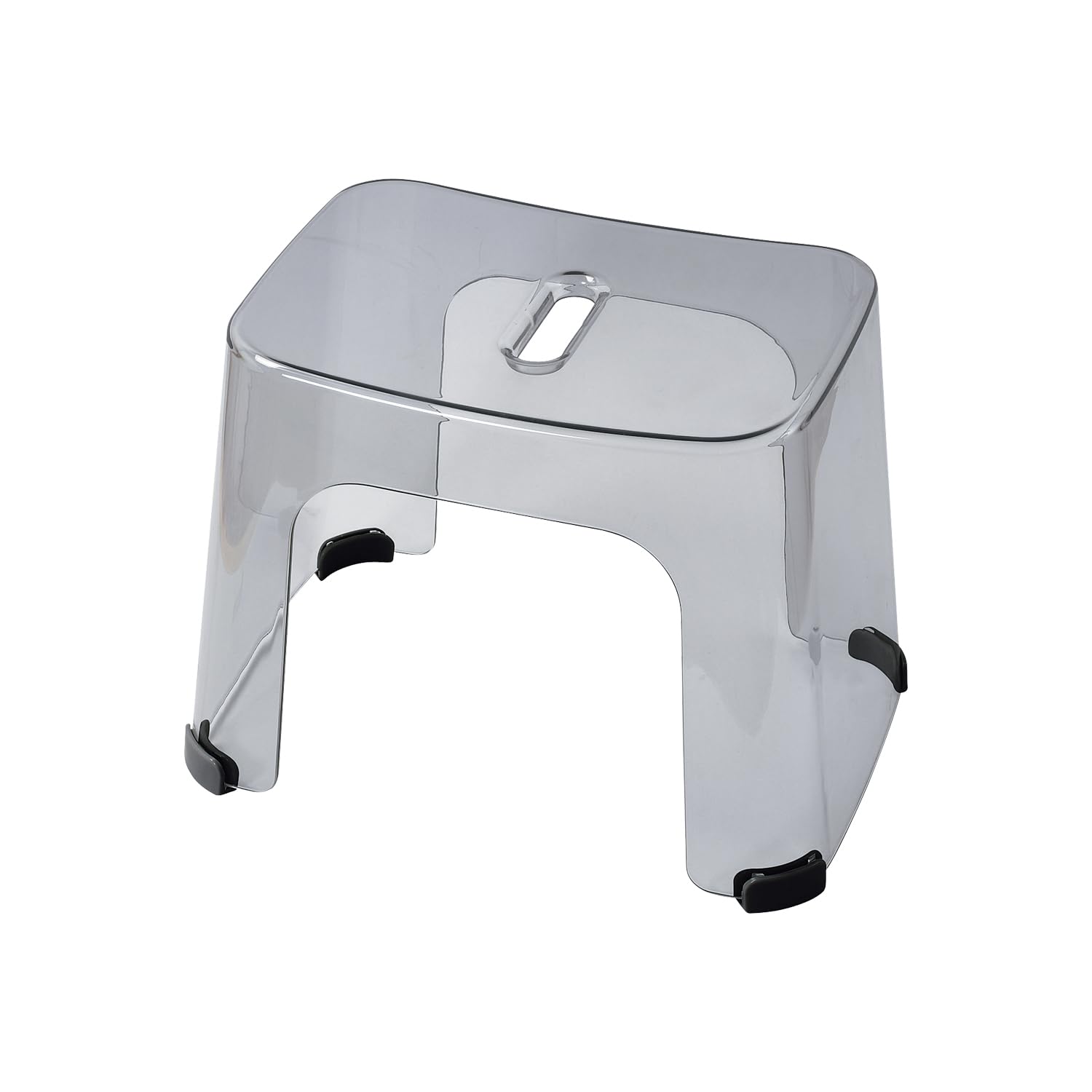 

Pearl Metal Bath Chair/Bath Stool, 25cm, Made in Japan, Light Gray, Bath Aclear HC-184