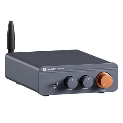 Αναβαθμισμένος Fosi Audio BT20A Pro 300W x2 TPA3255 Bluetooth 5.0 Ενισχυτής Ισχύος, Στερεοφωνικός Ενισχυτής Δέκτης Οικιακού Ήχου 2 Καναλιών, Μίνι Hi-Fi Κλάσης D