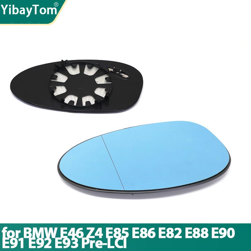 

Боковое зеркало заднего вида с подогревом, зеркальная линза с подогревом, подходит для BMW Z4 E85 E86 1er 3er E82 E88 E90 E91 E92 E93 Pre-LCI 1pc left blue