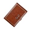 Professional PU Leather Notebook 222 Pages Lined Ribbon Bookmarks PU Leather Pen Slots Hardcover Journal for Writing