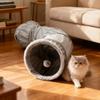 Cat Tunnel Pet Toy Toy with Ball and Hole Foldable Cat Tunnel Easy To Store