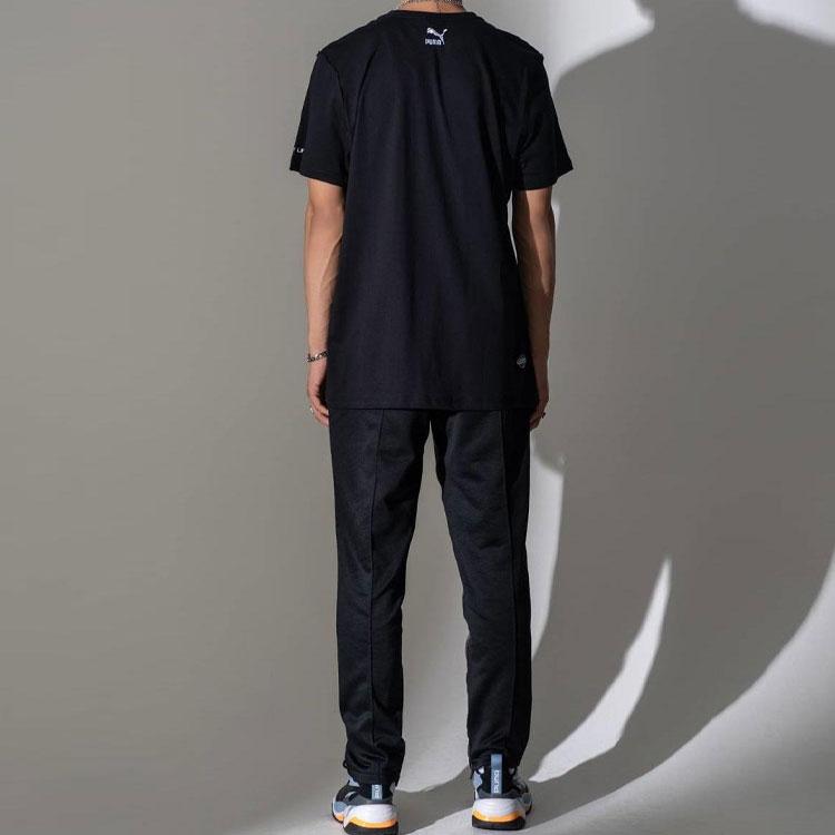Puma X Tyakasha Collection Short Sleeve T-Shirt Unisex Tops Black 595735-01