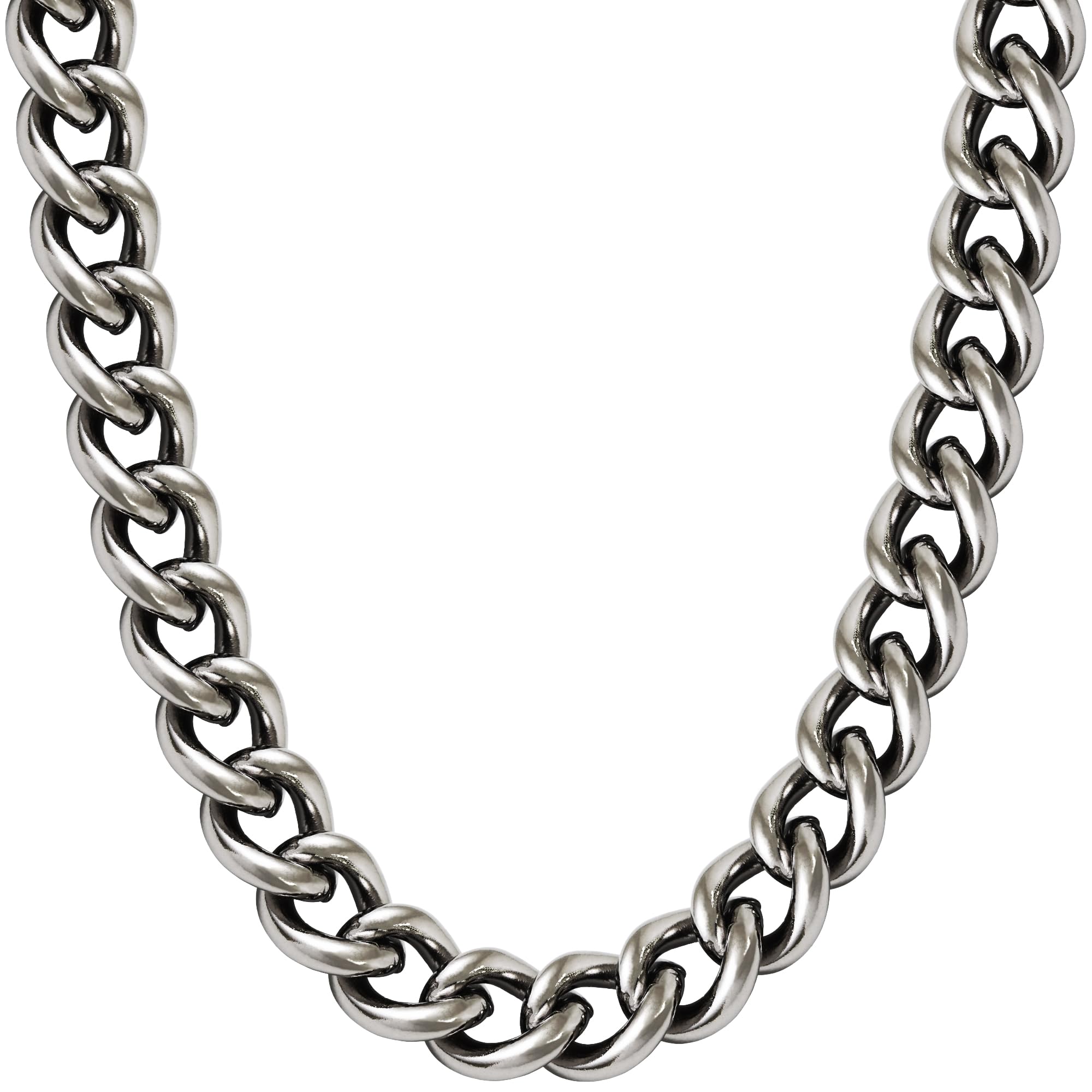 

KJ Phiten [Limited Edition] Titanium Kihei Necklace, Length 45-60cm (55cm), Width 8.8mm, Chain, Men s and Women s, Made in Japan