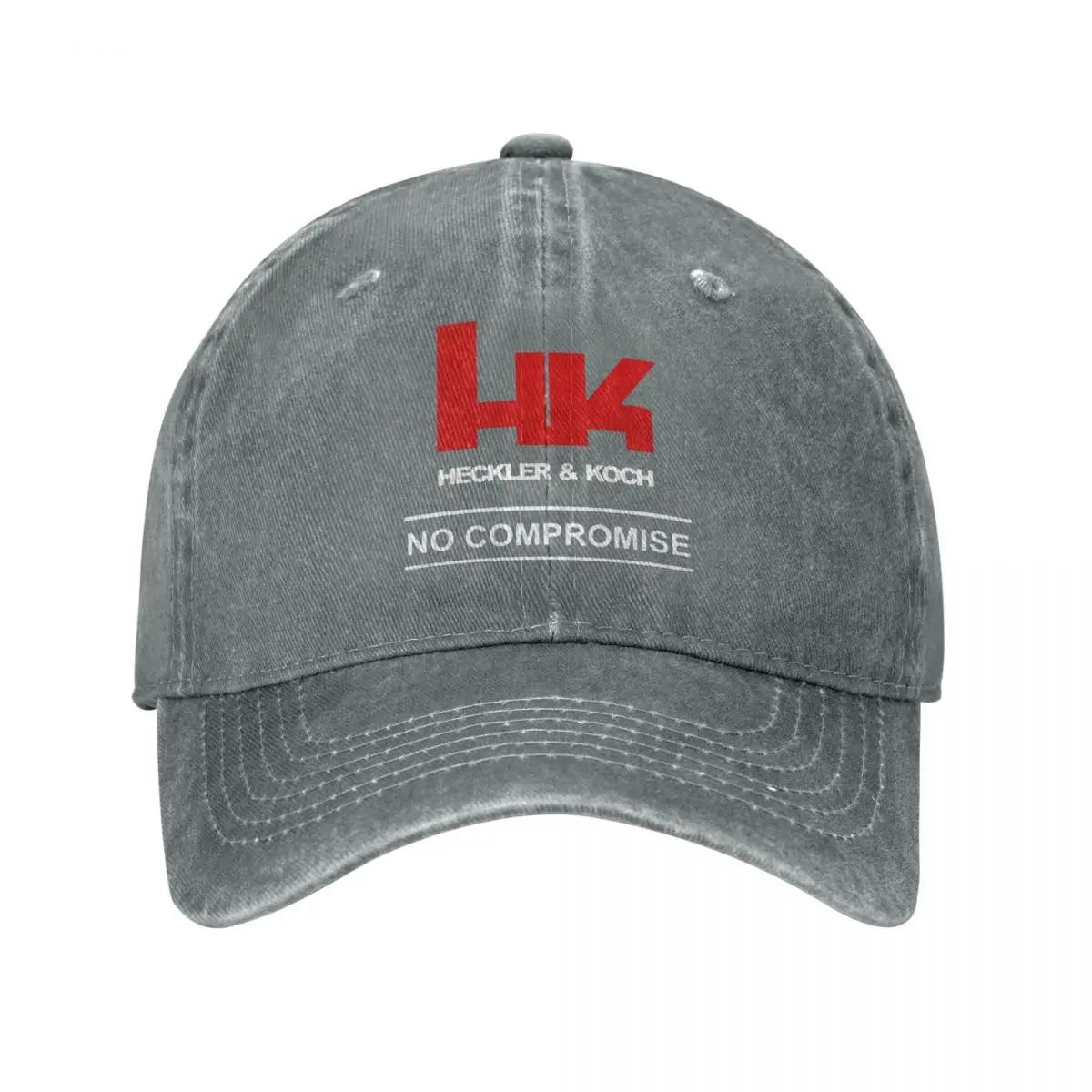 

Firearm HK Compromise Baseball Cap Unisex Style Distressed Denim Washed Snapback Hat Heckler Koch Outdoor Summer Caps Hat Adjustable& 8Y