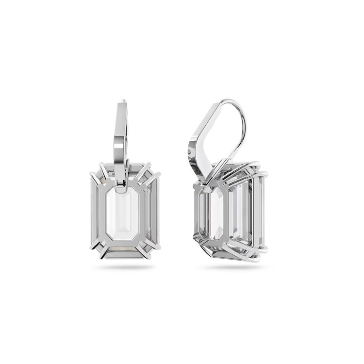 Swarovski Collier Plaqué Rhodium Millenia Mode Polyvalent Ensemble Exquis Coupe Mixte Collier Femme Argent 5656351