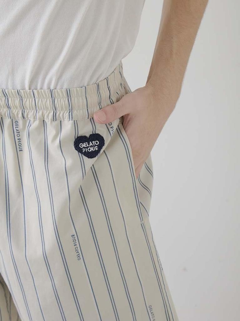 Gelato Pique HOMME Heart Patch Shorts PHFP251925STRIPEL [EC Exclusive]