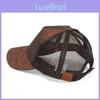 2019 Cross-border Foreign Trade Sequin Baseball Cap Ponytail Baseball Cap Sparkle Mesh Cap Duck Tongue Cap