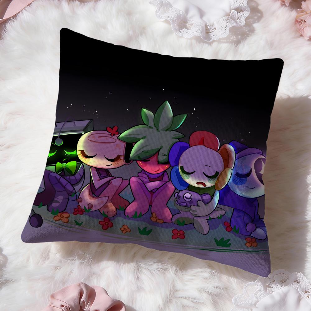 game cute d-Dandys World Cushion Cover Premium Comfort Reversible Pillow Cove -Two in One Design for Any Room & Car Interior