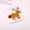 Christmas Baby Hair Clips: Cute Santa Cartoon Set