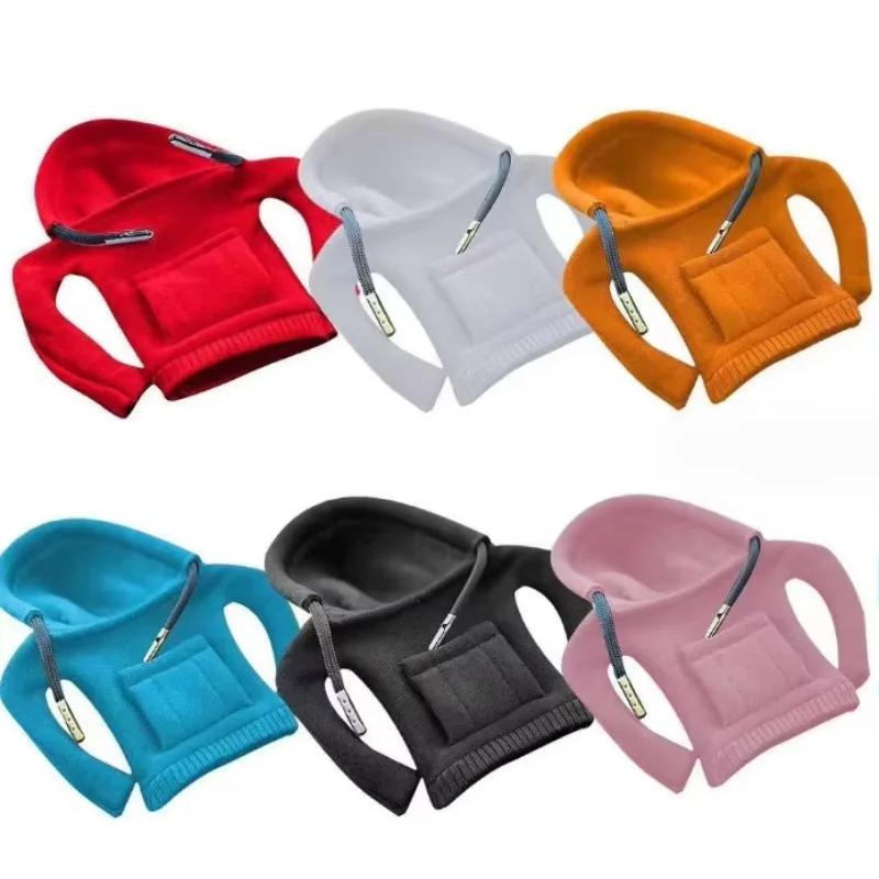 Car Shift Knob Cover Set Car Universal Gear Shift Knob Cover Styling Hoodie Auto Handle Car Gear Auto Interior Accessories