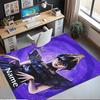 Custom Name Wednesday Printed Carpet,Rug for Office Chair Living Room Bedroom Kitchen Room Decor Gifts.