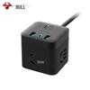 BULL 30W PD Fast Charging Cube Power Strip with USB-C & USB-A Ports CN Plug (adapter Included)