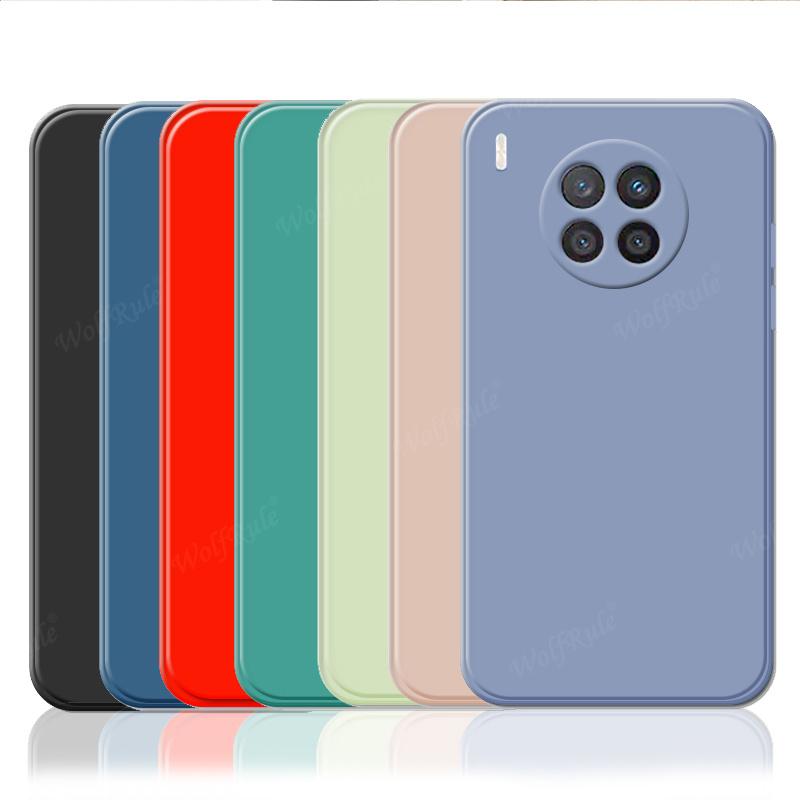 For Huawei Nova 8i Case For Nova 8i Capas Phone Bumper Shockproof TPU Lightweight Silicone Soft For Cover Huawei Nova 8i Fundas