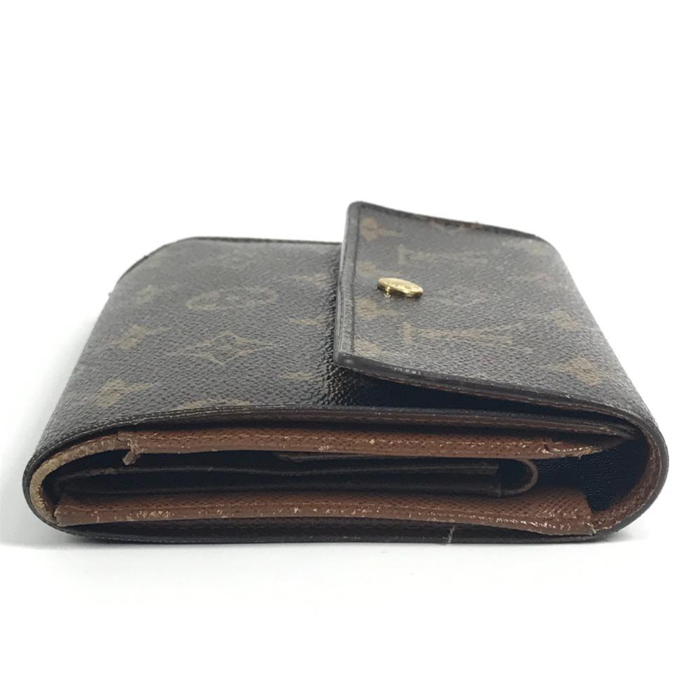 Louis Vuitton M61202 Monogram Porte TresorEtui Papie Long Wallet Trifold Wallet