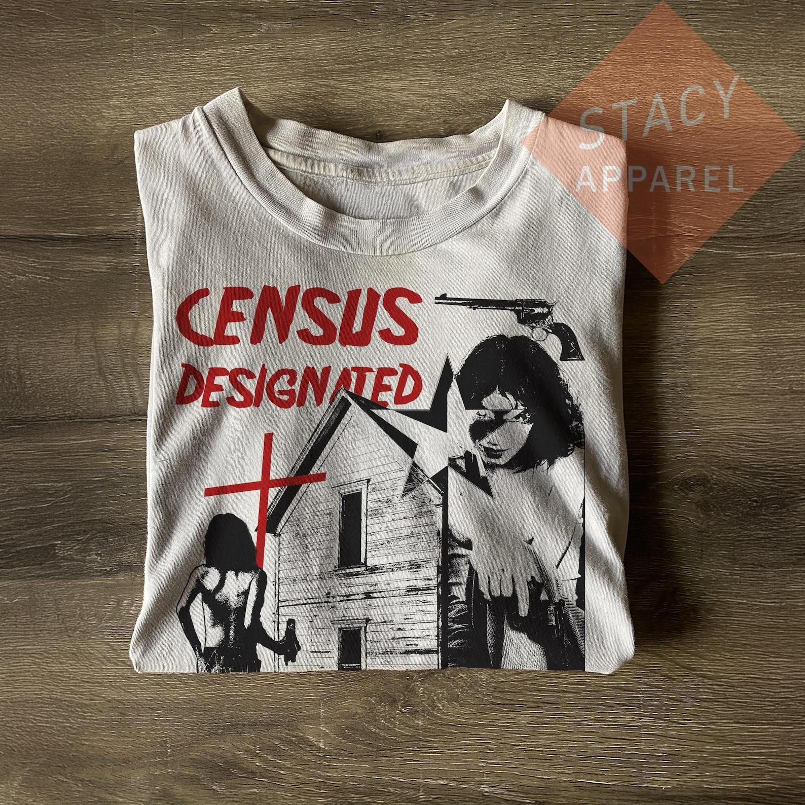 Ограниченная серия унисекс футболки Jane Remover - Вдохновленная JR Census Designated, из плотного хлопка 3XL