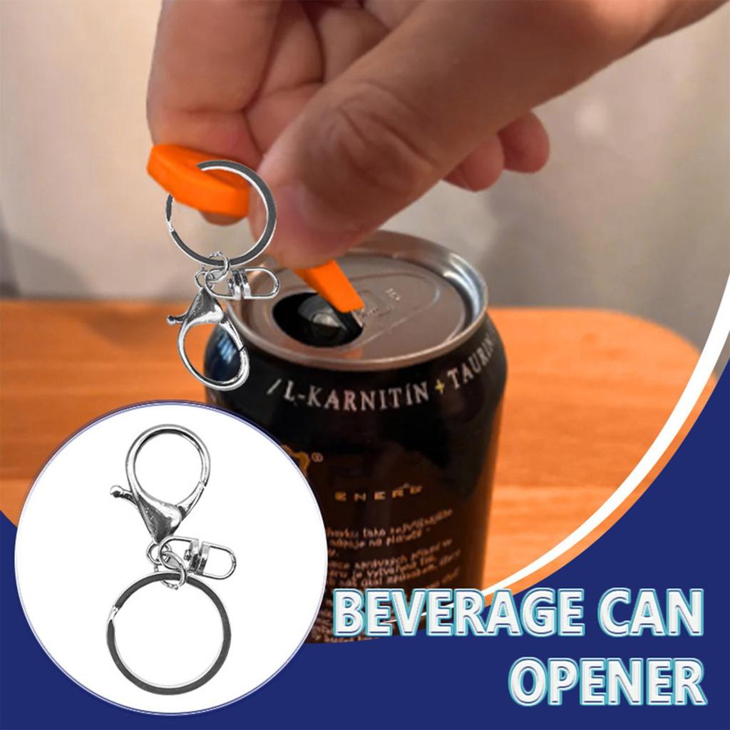 Personalized Creative And Portable Beverage Can Opener To Finger Nails