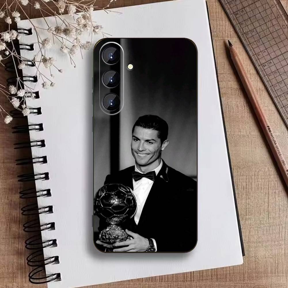 Player L-Ronaldo C-CR7 Phone Case For Samsung Galaxy A73,A72,A71,A70,A52,A51 Others Soft Black Cover