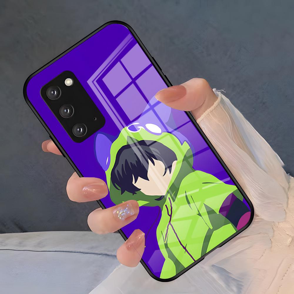 C-Comic Miya Chinen Phone Case For Samsung A25 A13 A33 5G A54 A36 A35 A56 A52 A14 Shockproof Glass Cover