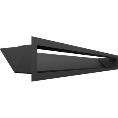 Lüftungsgitter LUFT 9x80 schwarz Slim