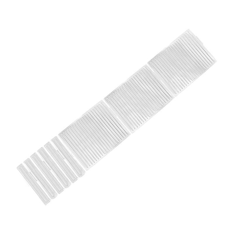 Transparent Adjustable Plastic Drawer Divider - Cuttable Storage Organizer Board