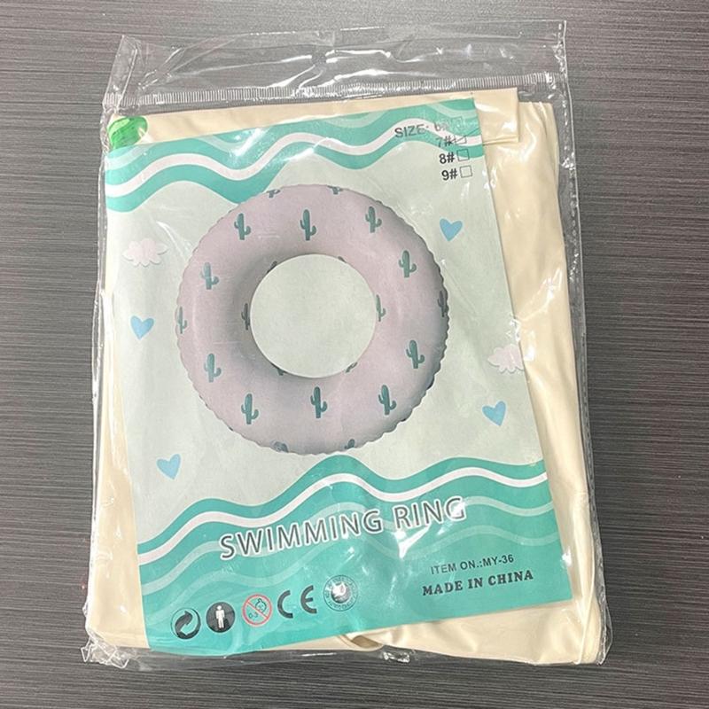 Plant Swimming Rings Inflatable Pool Float Rings Swim Tube Floaties Parties Beach Tool Beach Toy for Kids Adults