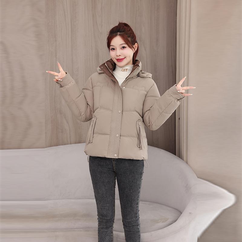 Autumn Winter Thicken Warm Parka Women Casual Sweety Solid Color Big Pocket Loose Long Hooded Coat Jackets Outwear
