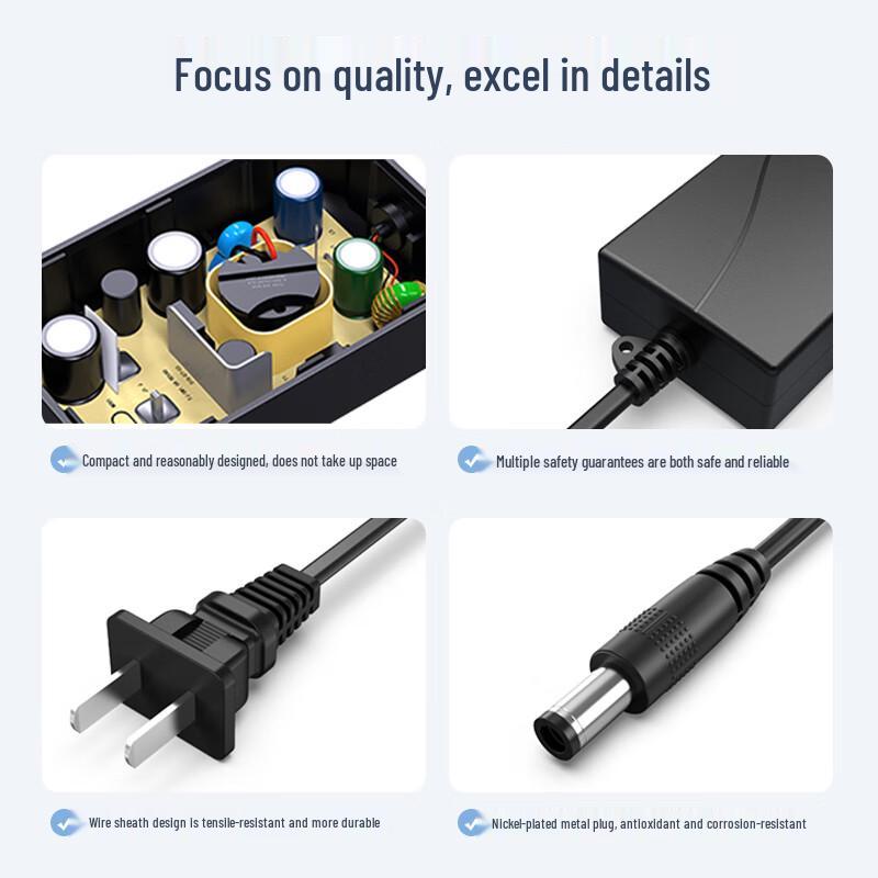 netLINK HTB-P52 5V 2A Fiber Optic Transceiver Power Adapter