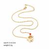 Women Minimalistic Chain Copper Zircon Necklace Factory Price Low MOQ In Stock Simple Fashion Jewelry for Female Causal Daily