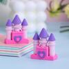 Lovely Princess Fantasy Castle Eraser Student Kawai Stationery Wholesale Childrens Day End of Period Christmas Gift Prizes