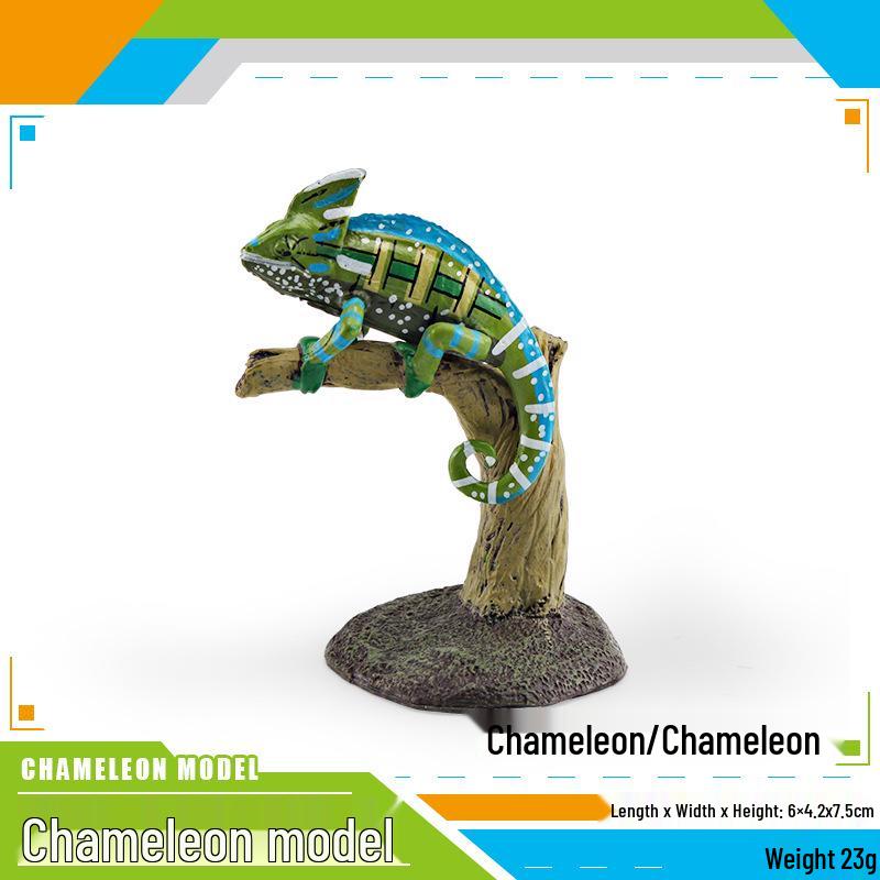 Chameleon Model: Children s Cognitive Tree-Climbing Reptile Decoration