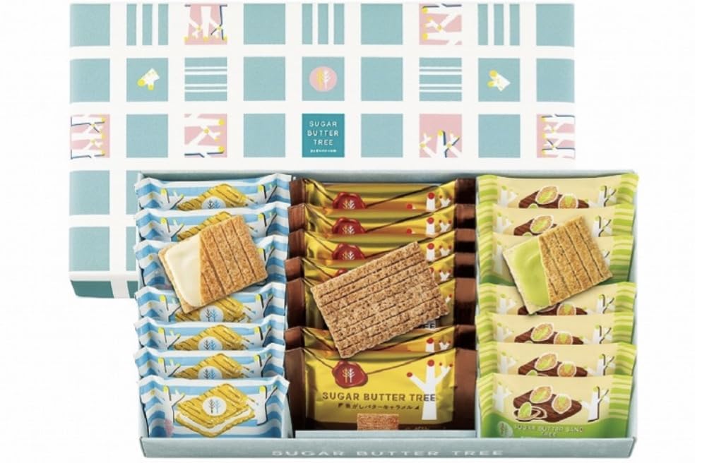 

Коллекция сахарного масла и дерева, песочный подарок, набор сладостей, сезонный ограниченный товар, упакованный в 21 штуку (S)