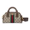 Ophidia GG Mini Henkeltasche Beige/Ebenholz Supreme Damen Taschen Tan 724606-9C2SG-8746