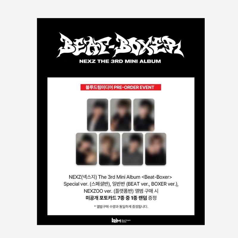 [Pre-order] NEXZ 3nd Mini Album [Beat-Boxer] (STANDARD) (Online Benefit)