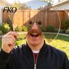 Theatrical Masque Head-Mounted Mirror Masque, Reflective Acrylic Selfie Prop, Funny Drama Event Face Accessory for Photo Booth, Party, Festival