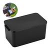 Waterproof Motorcycle Storage Box Waterproof Motorcycle Accessory Storage Box Large Capacity With Lid Design