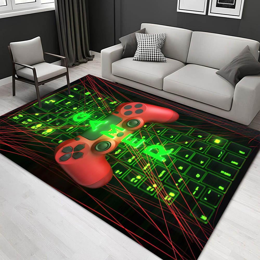 

1pc 1313932379Pattern Carpet, Area Rug For Living Room Bedroom Room Bed Chair Laundry Entryway Corridor Yard Non-slip Outdoor Camping Rug Fl 60cm by 90cm