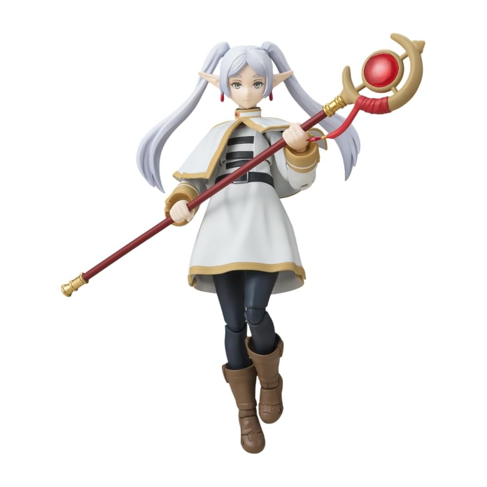 

TAMASHII NATIONS S.H. Figuarts Sousou no Frieren Frieren Figure 140mm PVC ABS Painted Action Figure