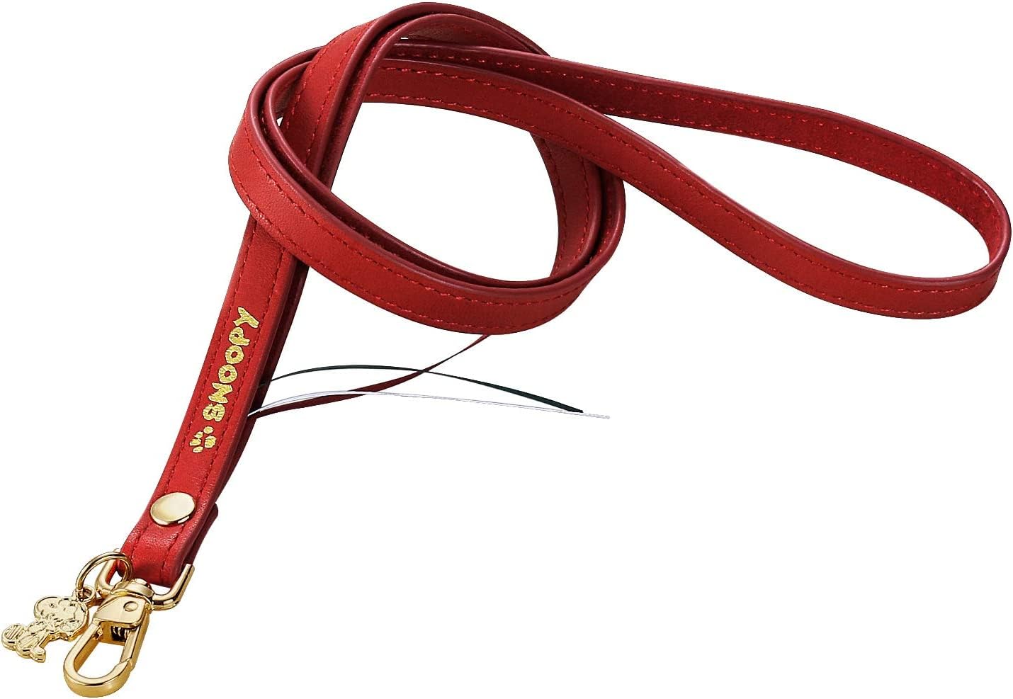 

Шея Натуральная итальянская кожа [памятные вещи персонажей] [Снупи] Ремешок, (красный)