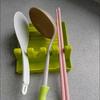 Multi-Function Kitchen Spatula & Pot Lid Holder for Countertop and Chopping Board Storage