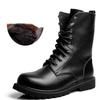 Bottes tactiques militaires pour hommes, bottines de Combat imperméables en cuir des forces spéciales, chaussures de travail de l'armée