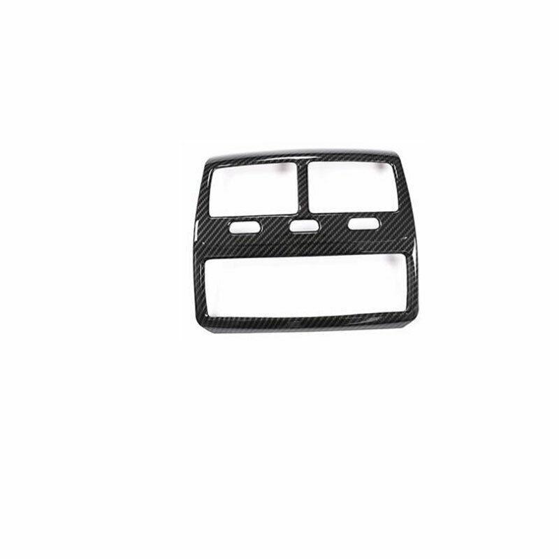 For BMW 5 Series 2018-  Carbon Fiber ABS Rear Air Outlet Vent Cover Trim