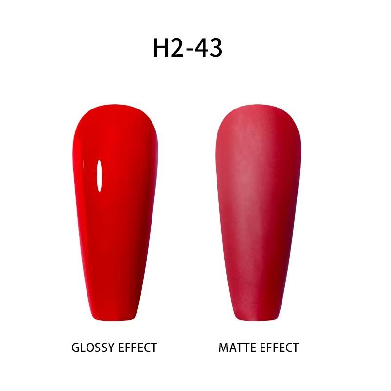 BEAU COLOR 8ML Nail Gel Polish High Pigment UV/LED Color Gel for Nail Art Design and Home DIY Manicure