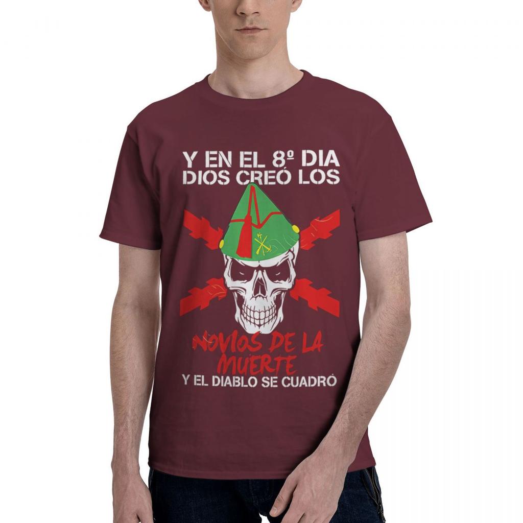 Spanish Legion 100 Cotton Casual Breathable Confortable Totoro Funny Mens TShirts Funny Shirt