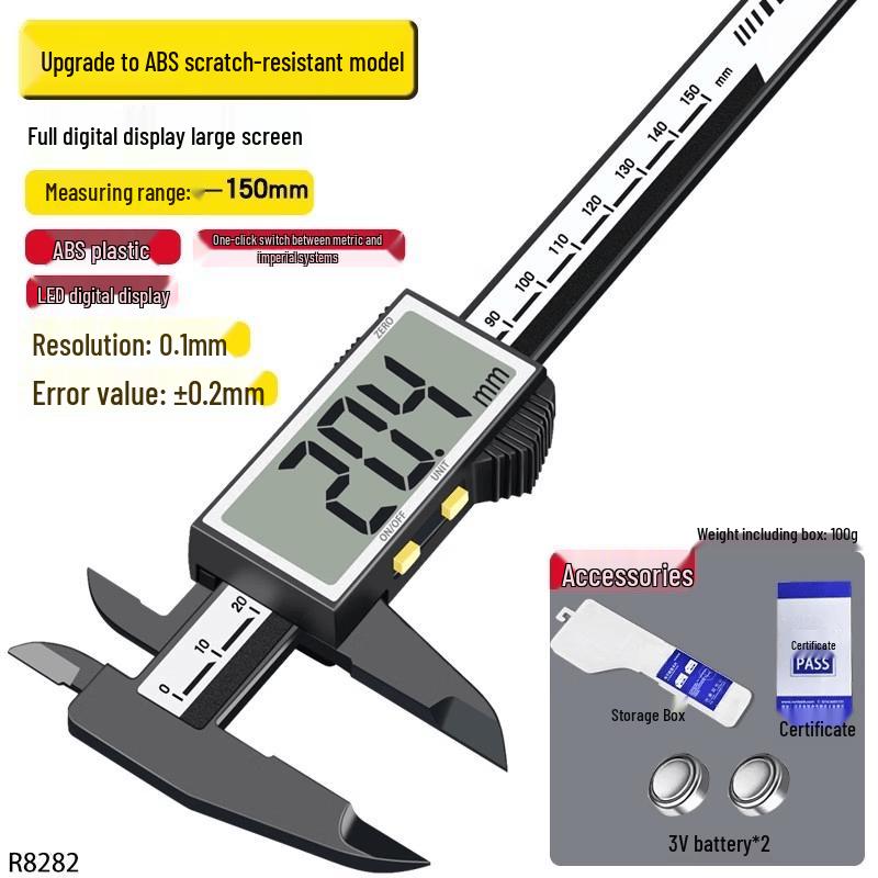 Rong Yu High-Precision Digital Industrial Caliper