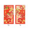 6pcs Chinese Style New Year Money Envelope Gold Stamping Lucky Red Pockets  Gift Bag