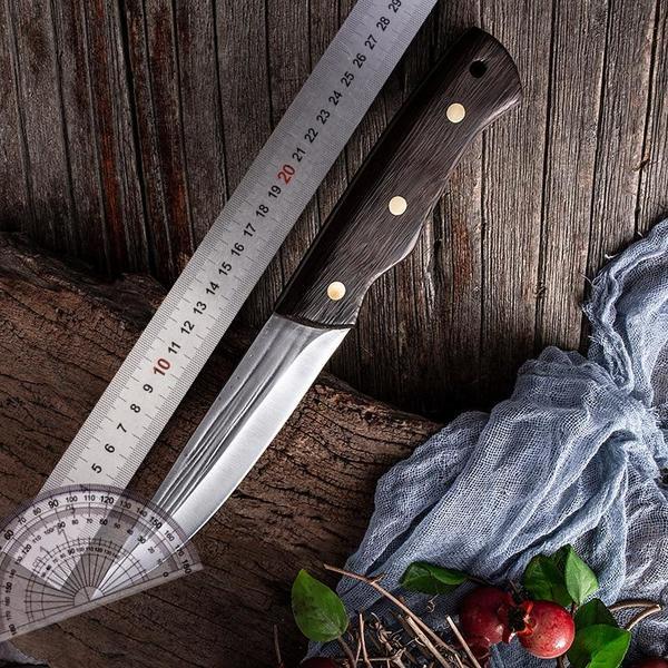 Boning Knife Kitchen Fishing Knife Sushi Knife Split Meat Fish Fruit Vegetables Cutting Tool with Knife Cover